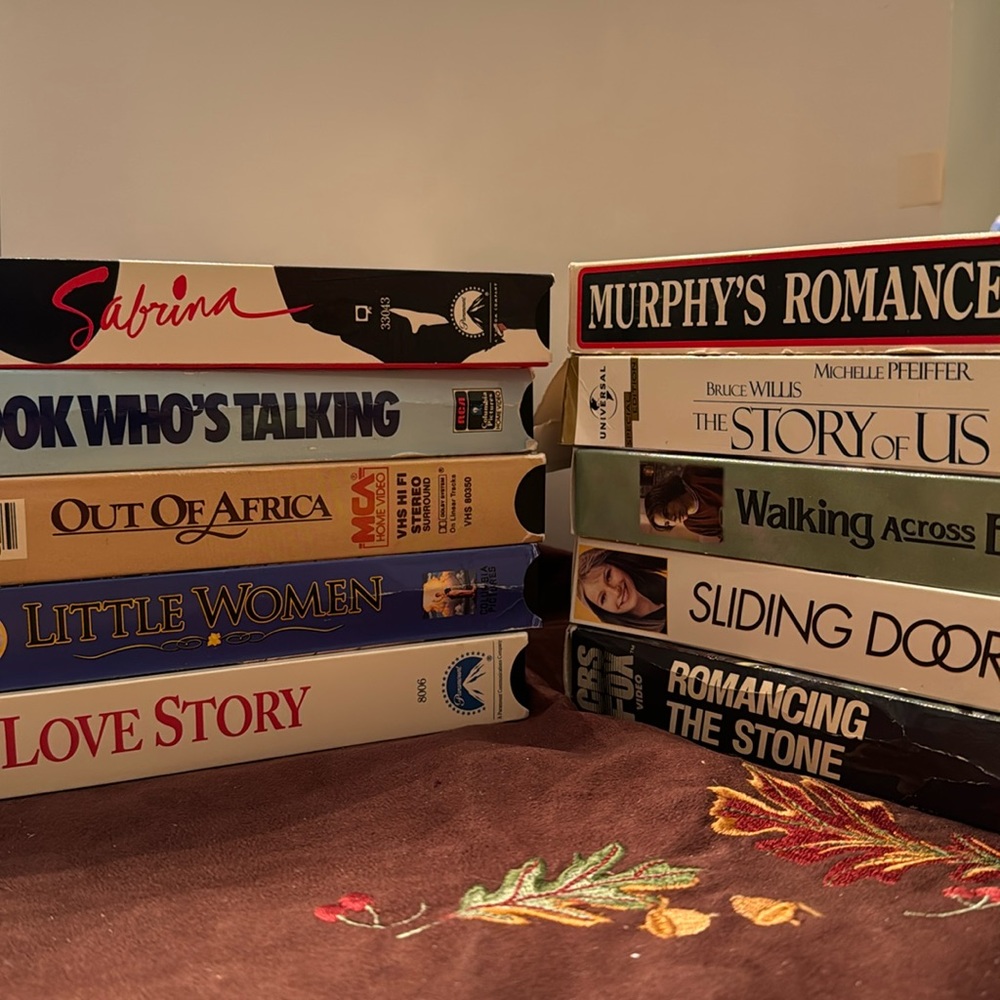 80’s & 90’s Chick Flicks 10 VHS